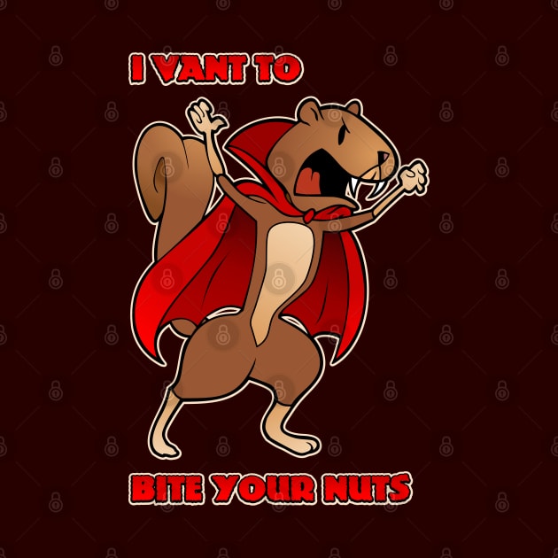 Vampire Squirrel by CheezeDealer