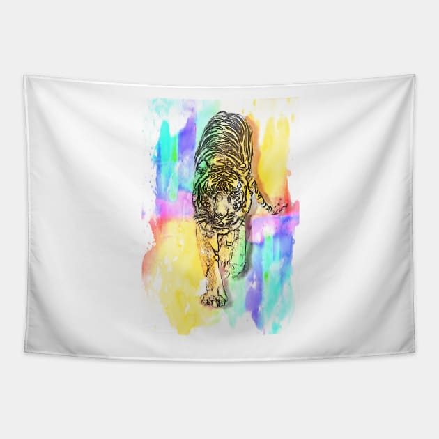 tiger 2021 Tapestry by MGphotoart