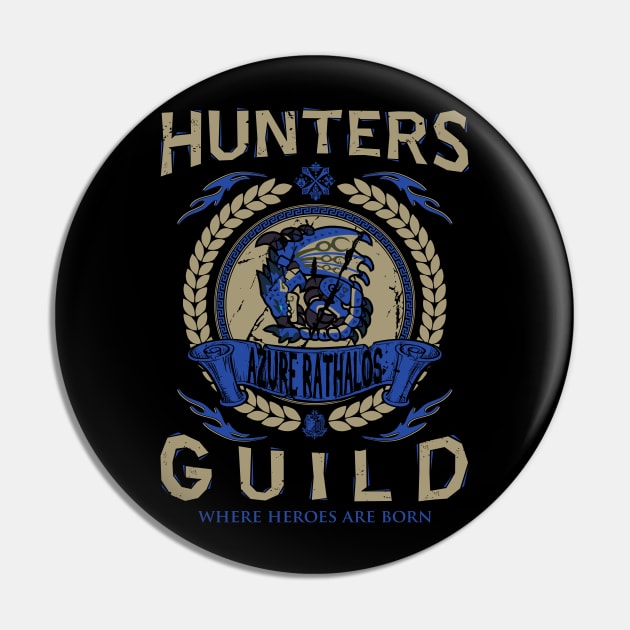 AZURE RATHALOS - HUNTERS GUILD Pin by Exion Crew