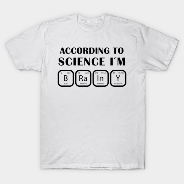 funny science t shirts