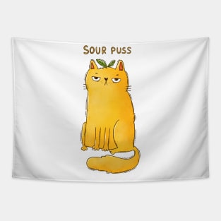 Sour Puss Tapestry