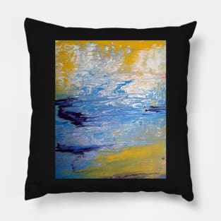 Blue Sunshine Pillow