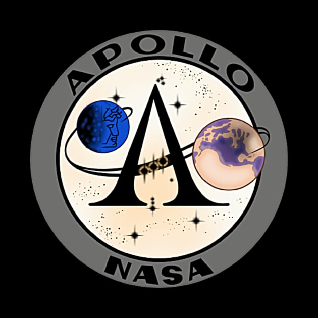 NASA Apollo Retro Design by Lunar Lens