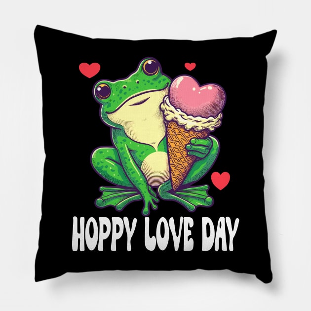 Frog Lover Pillow by Outrageous Flavors