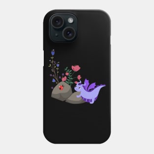 Baby Draon (purple) Phone Case