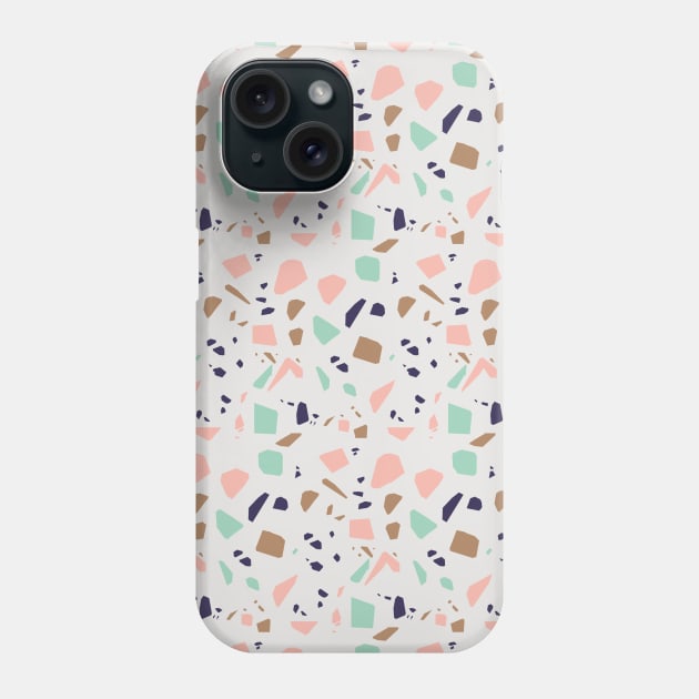 Pastel Terrazzo Phone Case by Pulpixel