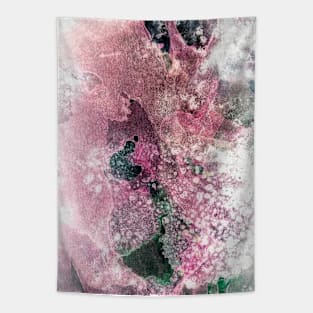 Pink Abstract Tapestry