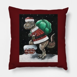 Santasaurus Pillow