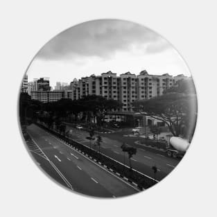 Singapore flats Pin