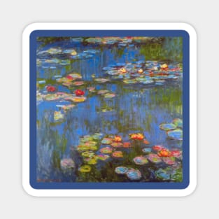 Waterlilies by Claude Monet Magnet