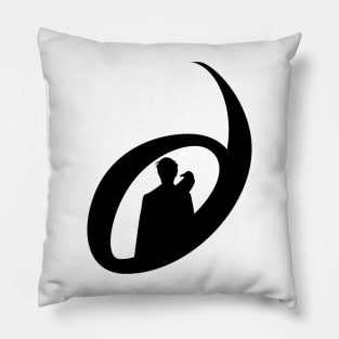 The Sandman D Silhouette Pillow