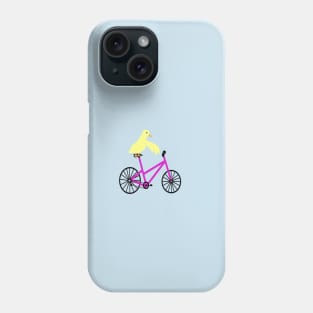 Duck On A Bicycle Phone Case