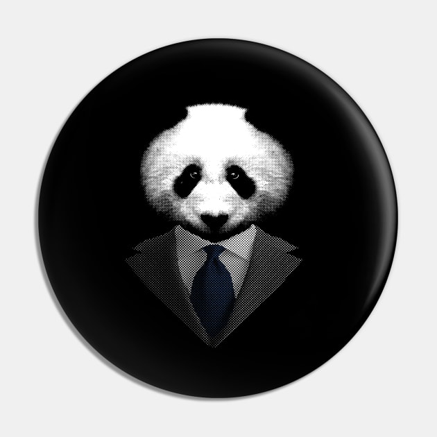 Mr. Panda Pin by DesignsbyReg