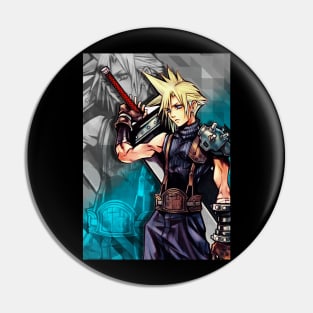 Powerful Fantasy Soldier Pin