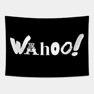 Wahoo (White print) Tapestry