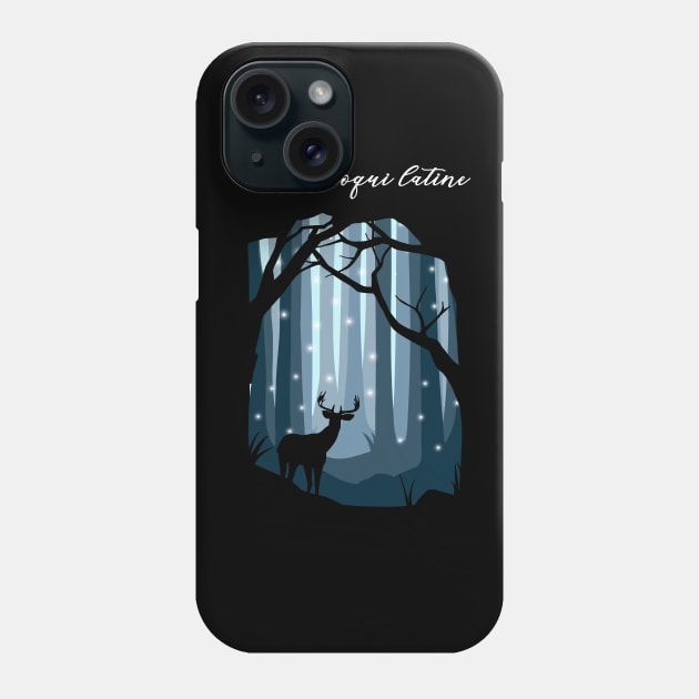 The Trees Speak Latin (The Raven Cycle) Phone Case by hbaileydesign