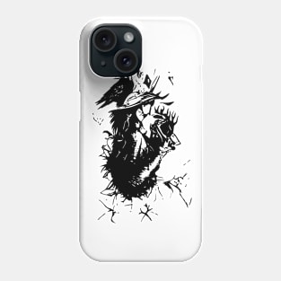 The Witch and The Raven Phone Case