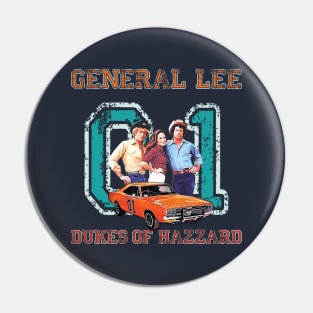 General Lee - The Dukes of Hazzard Pin