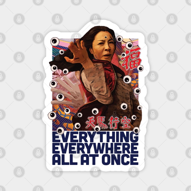 Everything Everywhere All At Once Magnet by Leon Star Shop