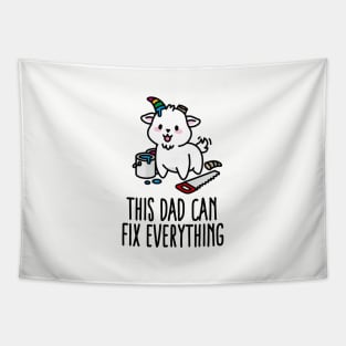 This dad can fix everything father's day daughter Tapestry