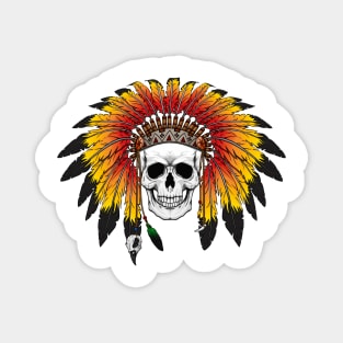 Indian Skull Magnet