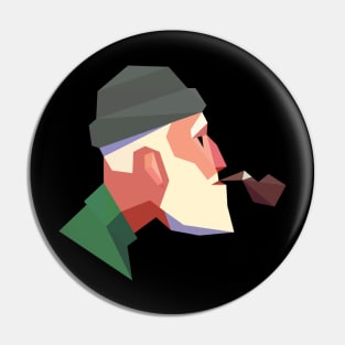 smoke _ old man mood Pin