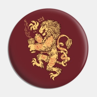 Lion Spoiler Crest Pin