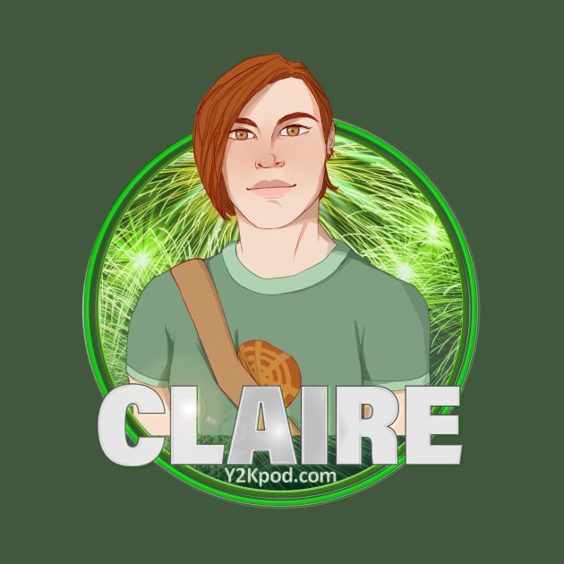 Y2K Audio Drama Podcast Character Design - Claire by y2kpod