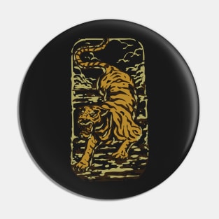 Japanese Tiger Pin