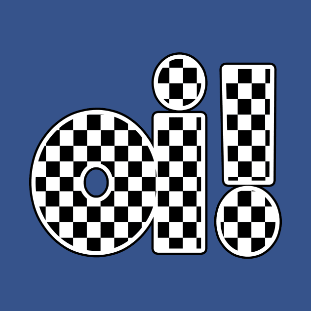 Oi Checkerboard Logo by thebarnumstore