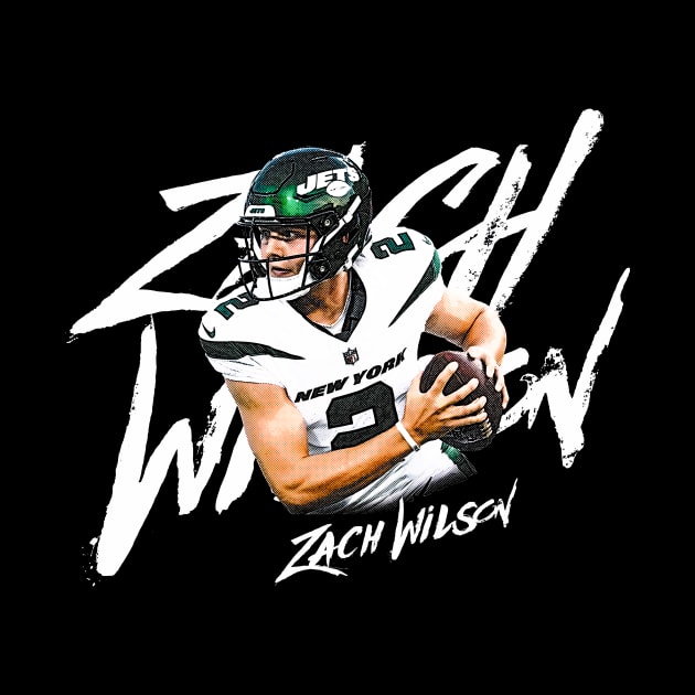 Zach Wilson Football Pro by redfancy
