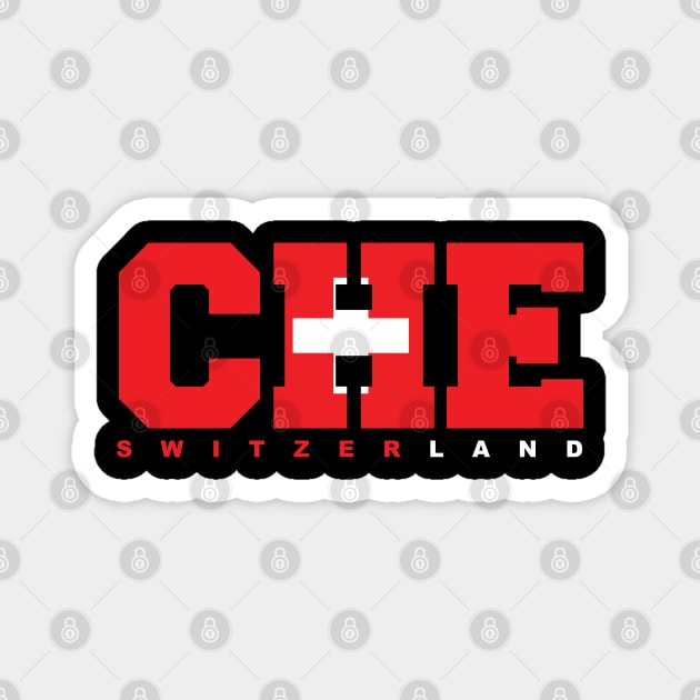 Switzerland Magnet by BAOM_OMBA