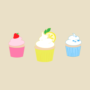 Three Cupcakes T-Shirt