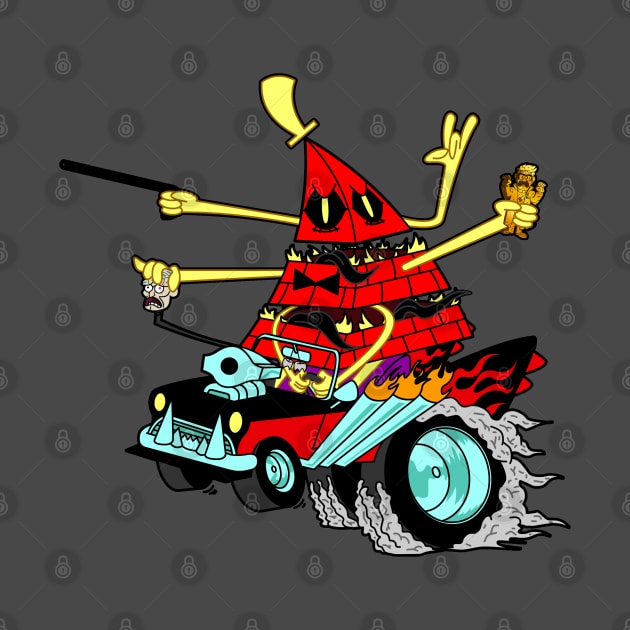 Bills Nightmare Hot Rod! by RobotGhost