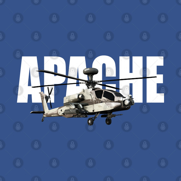 Discover AH-64 Apache Longbow Attack Helicopter - Ah64 - T-Shirt