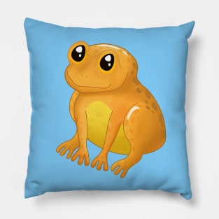 Orange Frog Pillow