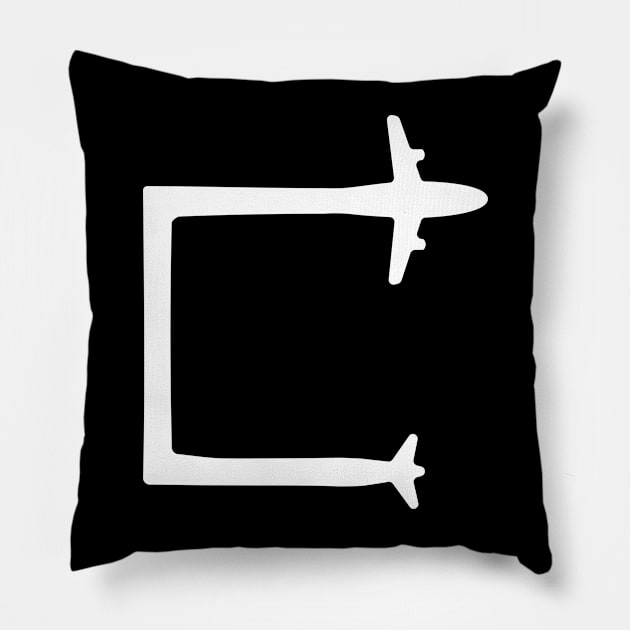 C Aviation Phonetic Alphabet Pilot Airplane Pillow by For HerHim