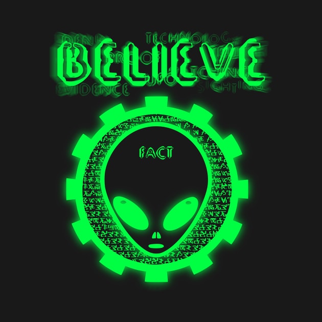 Believe Alien by GrimDork