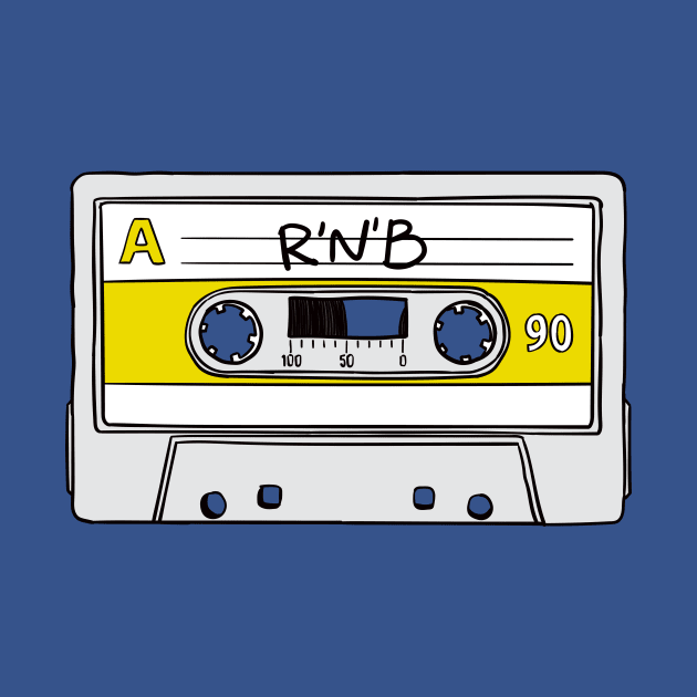 Rhythm and blues cassette tape by StefanAlfonso