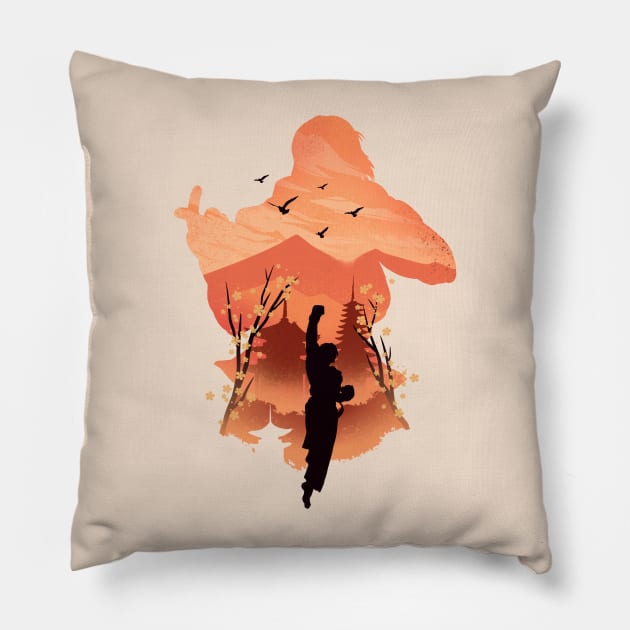 Fighter Ken Pillow by whydesign