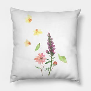 Wildflowers in the Wind Pillow