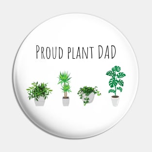 Proud Plant Dad Pin