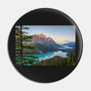 Sunrise on Peyto Lake Banff National Park Canada Alberta Pin