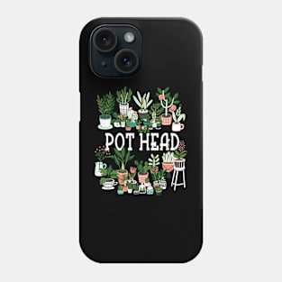 Plant Lover and Gardener Pot Head Succulent Phone Case