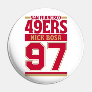 San Francisco 49ERS Bosa 97 Edition 3 Pin