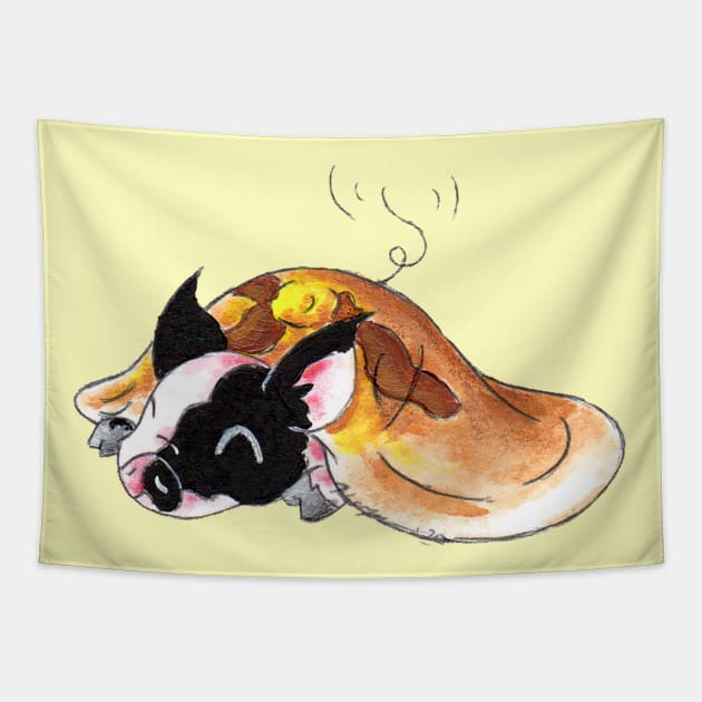 Buttermilk Blanket Tapestry by KristenOKeefeArt