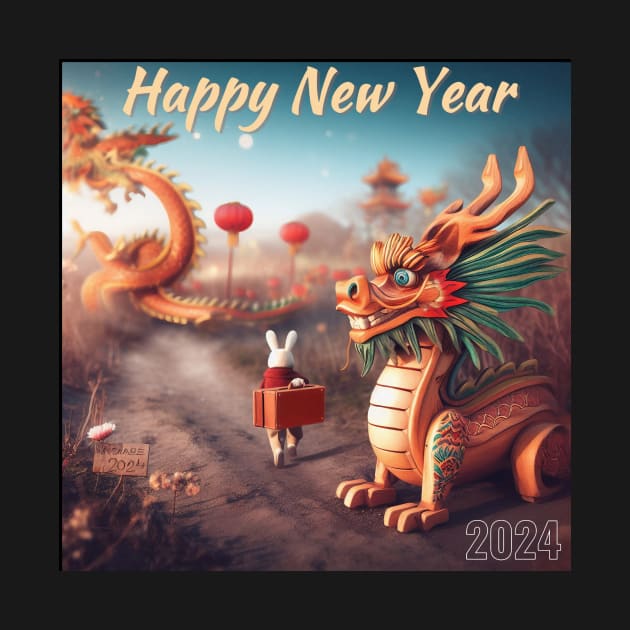 2024 Chinese New Year by DadOfMo Designs