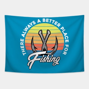 FISHING SPOT Tapestry