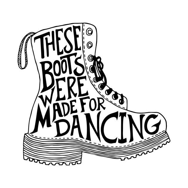 These boots were made for dancing by RebekahLynneDesign