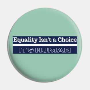 Inherent Equality Pin